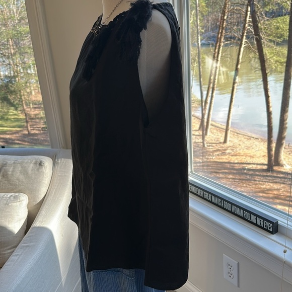 Amour Vert Black Cor Cor Sierra Tank, Medium, NWT - Picture 6 of 10